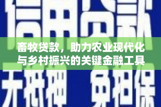迪庆畜牧贷款，助力农业现代化与乡村振兴的关键金融工具