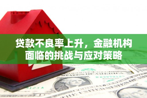 巩义贷款不良率上升，金融机构面临的挑战与应对策略