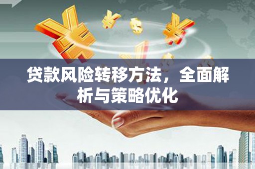 肇庆贷款风险转移方法，全面解析与策略优化