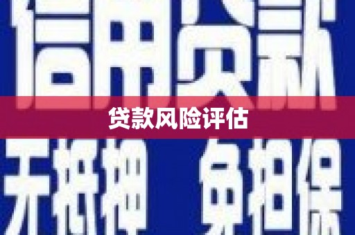 邕宁贷款风险评估