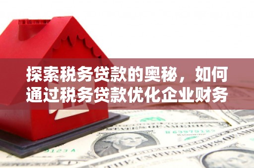 铁西探索税务贷款的奥秘，如何通过税务贷款优化企业财务