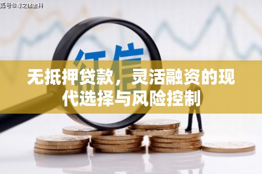 明山无抵押贷款，灵活融资的现代选择与风险控制