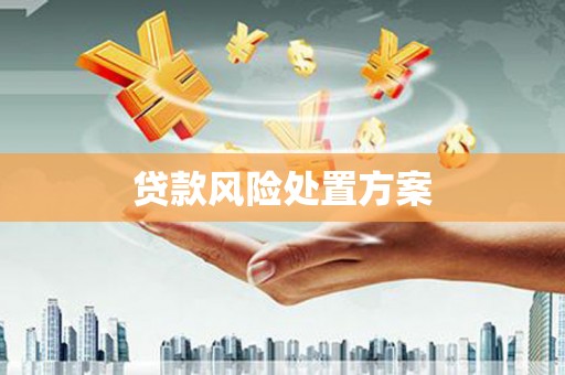 晋中贷款风险处置方案
