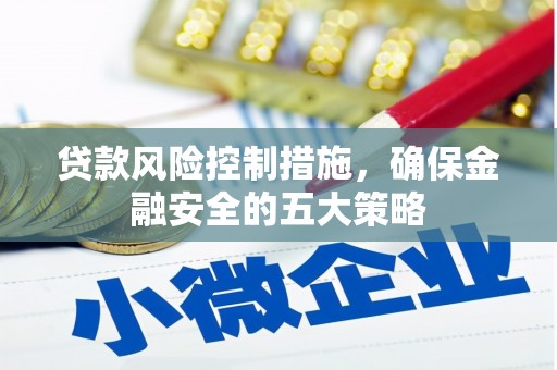山阳贷款风险控制措施，确保金融安全的五大策略